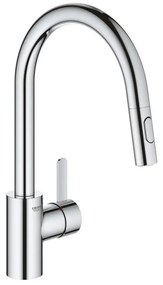 GROHE 31481001 - EUROSMART COSMOPOLITAN mosogató csaptelep, fényes króm