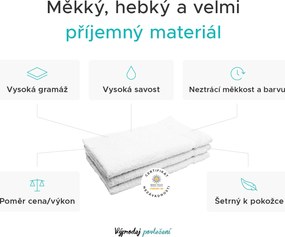 Classic bézs kis törölköző 30x50 cm, 100% pamut