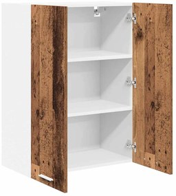 Függő szekrény polcokkal Riga Öreg fa 60 x 31 x 80 cm Faanyag