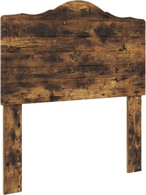 vidaXL Fejtámla Füstölt tölgy 90 cm Faanyag