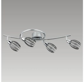 Prezent 61210 - Spotlámpa EZZO 4xG9/33W/230V füstszínű