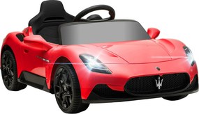 AIYAPLAY Licencelt Maserati MC20 Elektromos Gyermekautó 12V 2.4G Távvezérléssel, Lágy Indítással, LED Fényekkel, Zenével, Kéklengővel, Rugós Felfügges