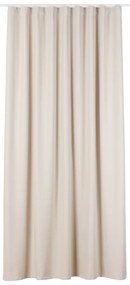 Krémszínű függöny akasztókhoz 140x260 cm – Mendola Fabrics
