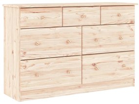 ALTA tömör fenyőfa komód 112x35x73 cm