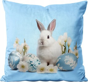 Húsvéti Velvet Velúr Párnahuzat 40x40cm Húsvéti Ajándék