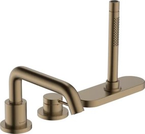 Hansgrohe Tecturis S kád csaptelep vakolat alatti rész nélkül csiszolt bronz 73447140