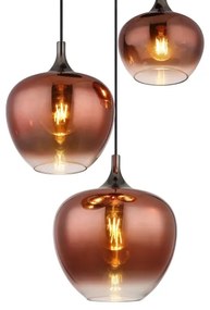 Globo 15548-3HG - Csillár zsinóron MAXY 3xE27/40W/230V réz