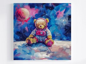 Vászonkép Canvas Mackó Játék Űrhajós 40x40