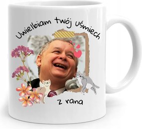 Vicces Bögre A Pis Elnökétől Jaroslaw Kaczynski fényképes nyomtatással