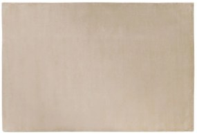 Viszkóz Szőnyeg Bézs Színben 160 x 230 cm GESI II Beliani