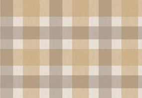 Parato Cristiana Masi Top Stripes Patch barna-bézs kockás vlies tapéta – 38422