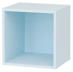 Boxie nyitott fali szekrény 40x40x27 cm kék