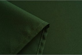 Függöny OXFORD LIGHT 140x250 cm, sötétzöld Felfüggesztés: Hullámos sínszalag