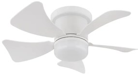 Globo 03609W - HINES dimmelhető LED mennyezeti ventilátor LED/10W/230V + távirányító fehér