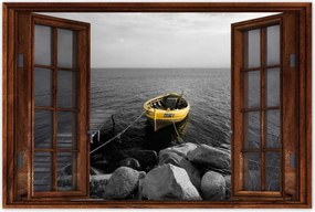 Poszterek 60x40 Halászcsónak a Balti-tengeren