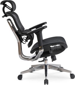 Fotel Obrotowy NINO Ergonomiczny Czarny