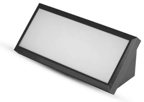 LED Kültéri fali lámpa LED/12W/230V 3000K IP65 fekete