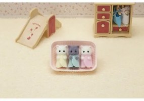 Sylvanian Families Perzsa macska hármas ikrek