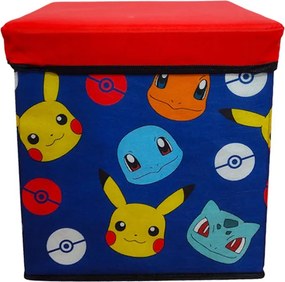 Pokémon Elements játéktároló 30×30×30 cm