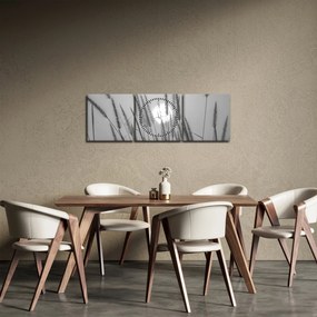 Kép - Mező naplementében (órával) (90x30 cm)