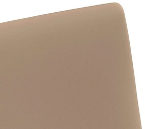 vidaXL Kerekes Étkező Székek 2 pcs Cappuccino 57 x 66 x 94 cm Műbőr