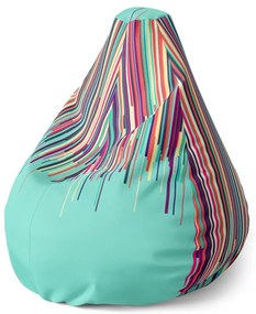 Pear babzsák csorgó festék, színes
