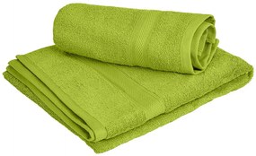 CLARYSSE ELEGANCE törölköző 60x110 cm zöld, 100% pamut