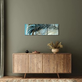 Tollas kép (órával) (90x30 cm)
