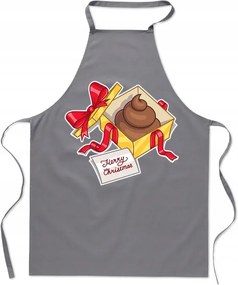 Konyhai kötény Vicces nyomtatás Merry Christmas Ajándék