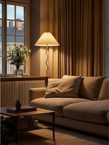 Fekete-aranyszínű állólámpa (magasság 172 cm) Closy – Mauro Ferretti