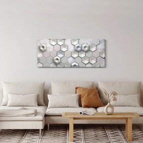 A 3D absztrakció képe (120x50 cm)