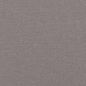 tópszínű szövet ágykeret Dover 180 x 200 cm