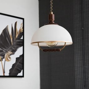 RAMONA kihúzható lámpa 1xE27/60W/230V bézs/sötétbarna