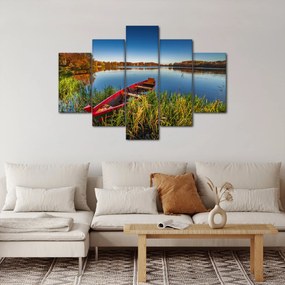 Egy piros pont képe (150x105 cm)