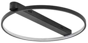 Rabalux 71344 - BELIZA LED mennyezeti lámpatest, 45 W, 230 V, 3000 K, 50x55 cm, fekete