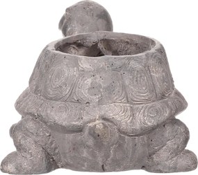 Teknős virágtartó, magnézium, kő hatás