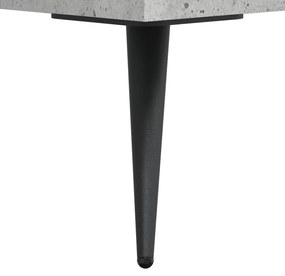 betonszürke szerelt fa magasszekrény 34,5x34x180 cm