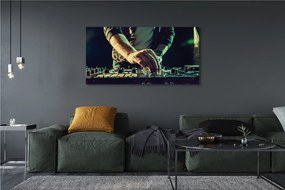 Canvas képek Konzol DJ fejhallgató 140x70 cm