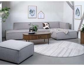 Natúr színű dohányzóasztal tölgyfa dekorral 60x120 cm Nola – Unique Furniture