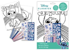 Disney Lilo és Stitch, A csillagkutya Love színező szett matricával