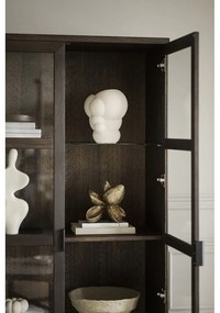 Barna tölgyfa tálalószekrény 95x195 cm Everett – Rowico