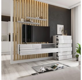 Nappali fal Berny 54 (fehér + fényes fehér). 1087170