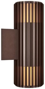 Nordlux - Kültéri fali lámpa ALUDRA 2xE27/15W/230V IP54 barna