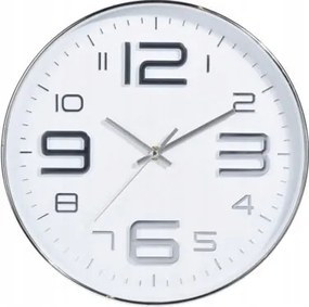 Klasszikus falióra 31cm, fehér