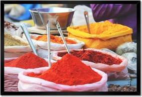 Poszterek keretben 60x40 Keleti fűszerek