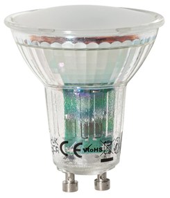 5 darabos GU10 LED lámpa szett alkonyatérzékelővel 3W 200 lm 2700K