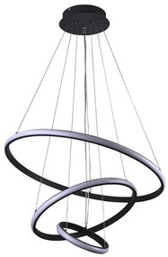 Brilagi - LED Dimmelhető csillár zsinóron CIRCLE LED/90W/230V 3000-6500K + távirányító