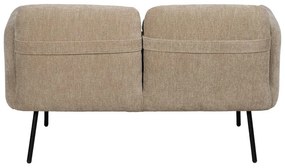 Bézs zsenília kanapé 127 cm Bind – Ixia