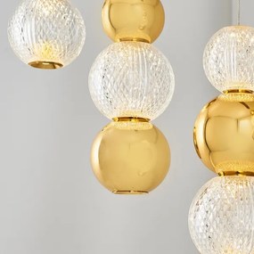 CREMONA LED csillár kábelen LED/27W/230V 3000K arany