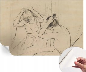 Öntapadós fotótapéta Egyszerű összeszerelés Művészi elegancia 104x70 cm